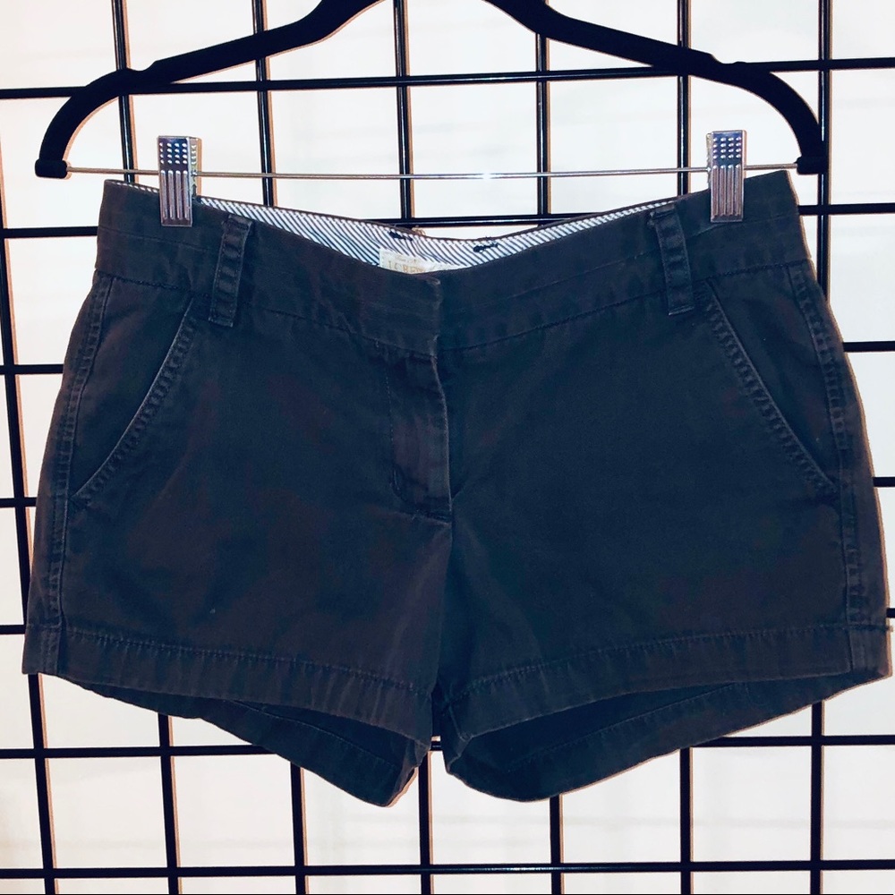 J. Crew Women’s Chino Shorts. Navy Blue. Sz 2.